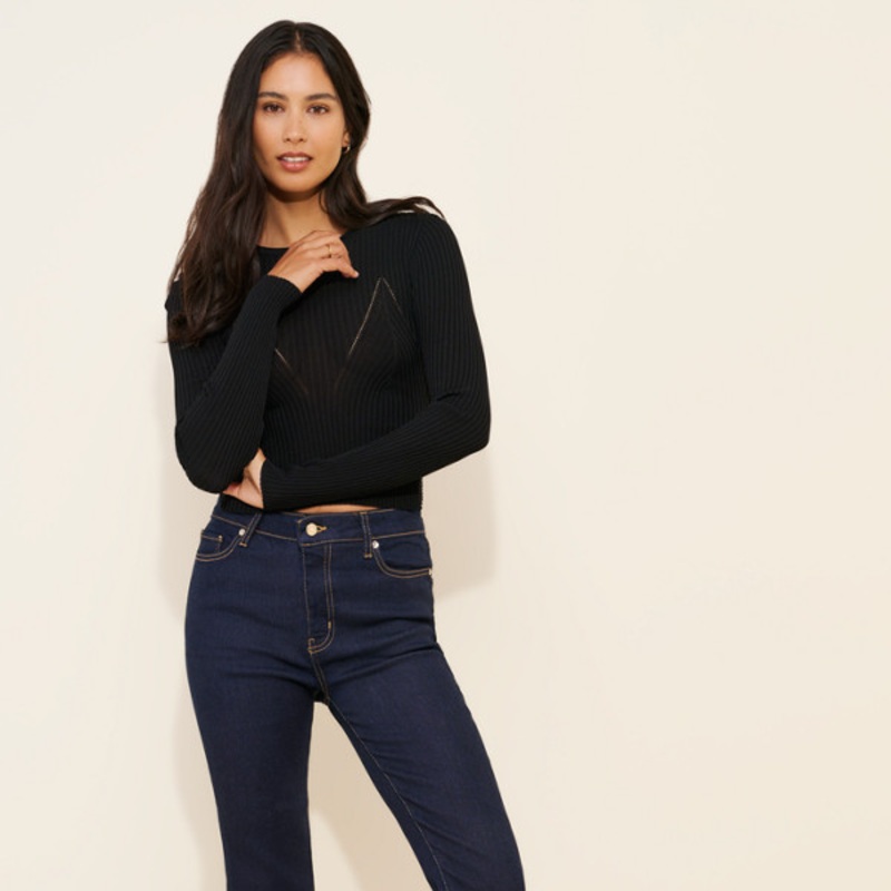 Le Crop Mini Boot Jeans