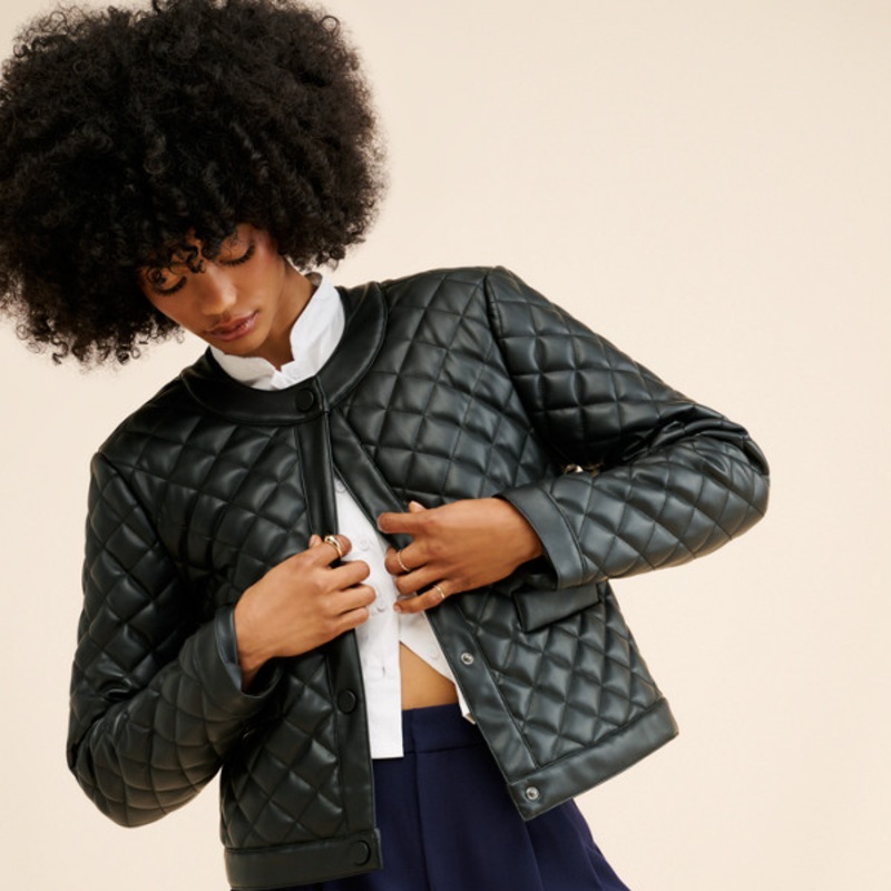 Martine Vegan Leather Jacket