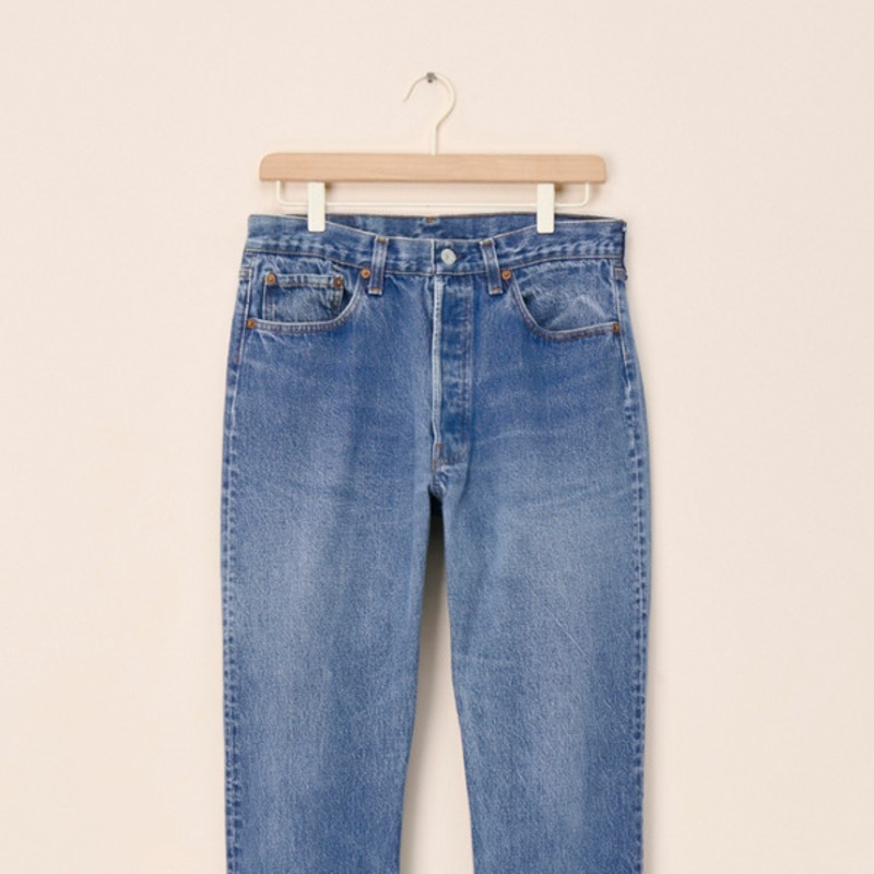 Vintage Relaxed Straight Jeans
