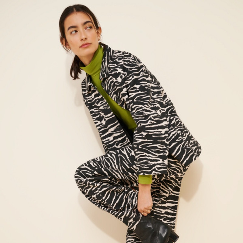 Bessie Zebra Jeans