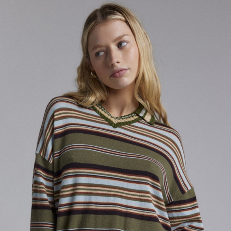 Bowen Oversized Polo Sweater