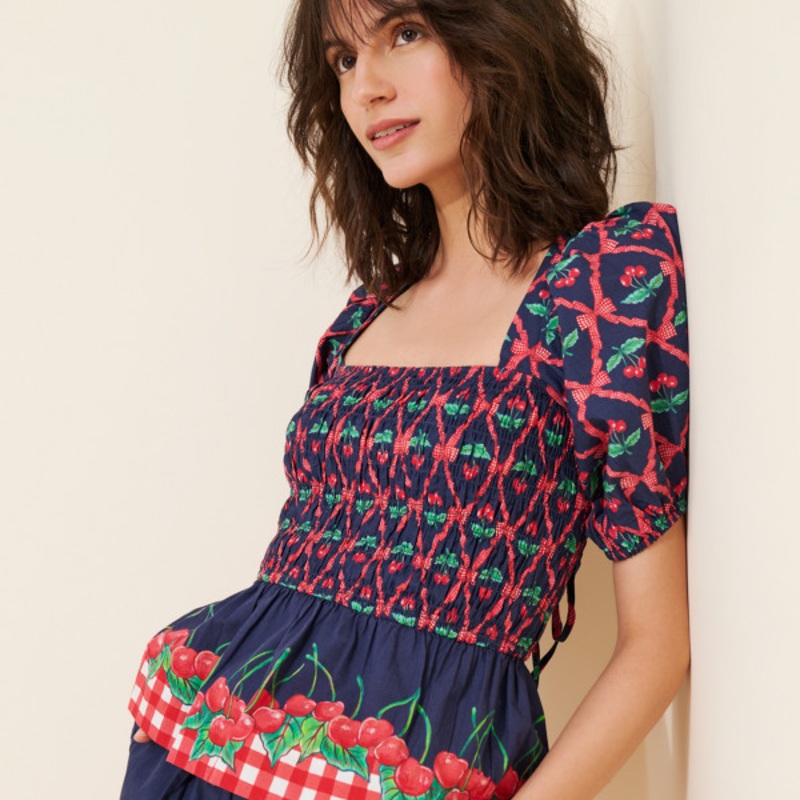 Cherry Pull-On Shorts