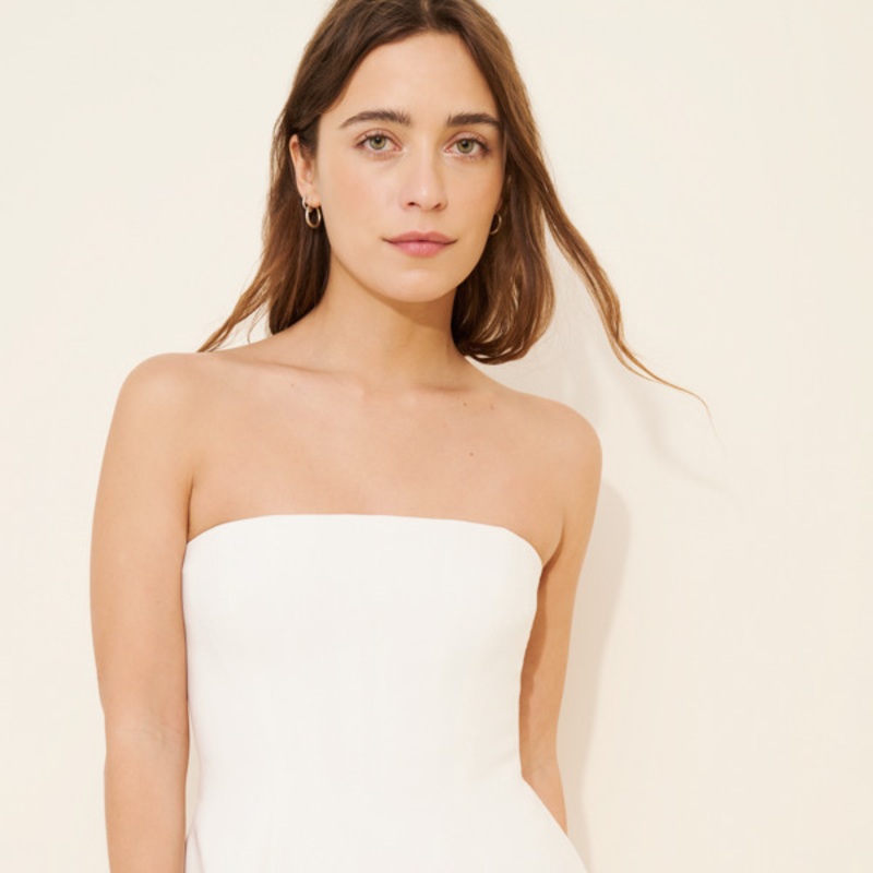 Helenia Longline Strapless Top