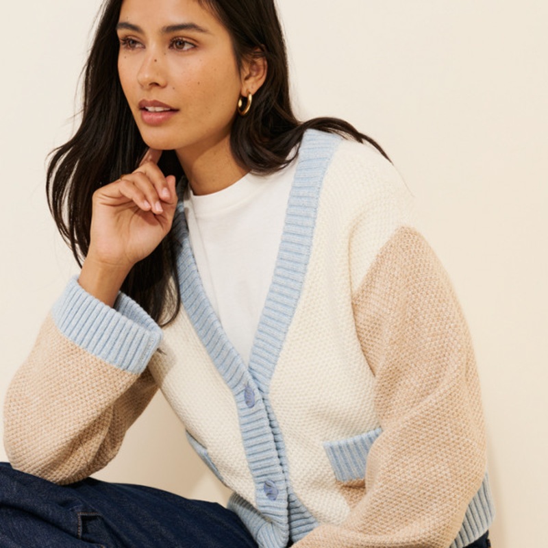 Juniper Wool Blend Knit Cardigan