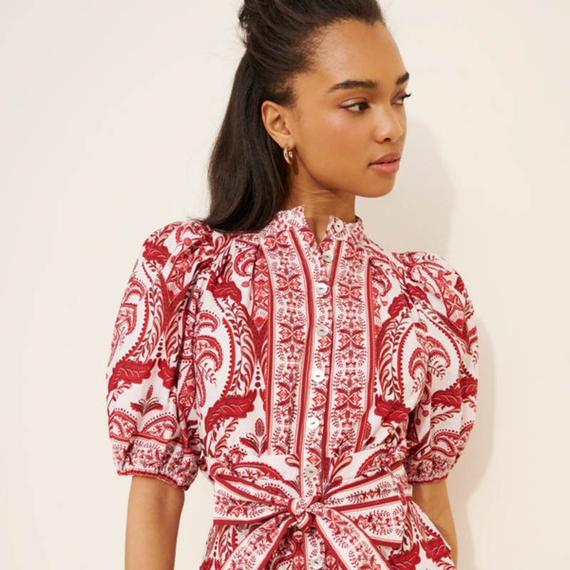 Tropical Cameo Romper