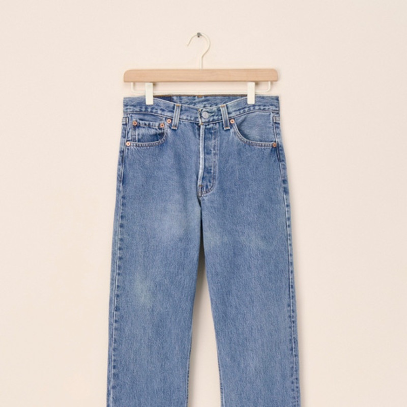 Vintage Medium Wash Relaxed Jeans