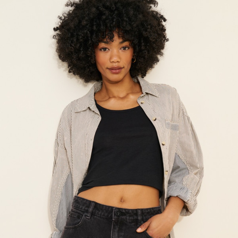 Carrie Mid-Rise Denim Shorts