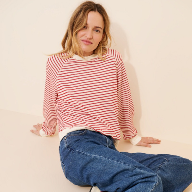 Ronan Pullover Stripe Sweatshirt