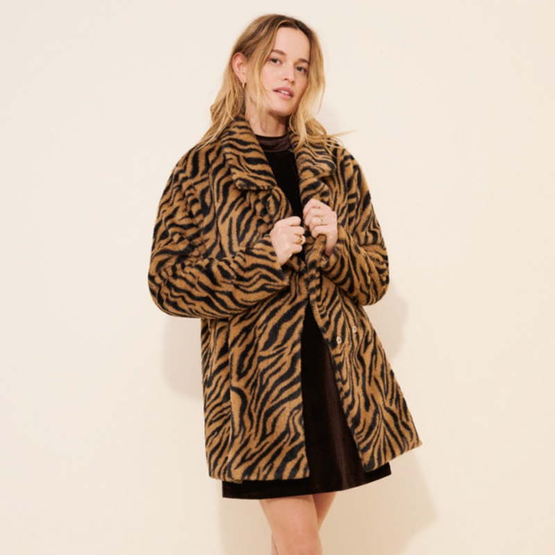 Hilary Faux Fur Coat