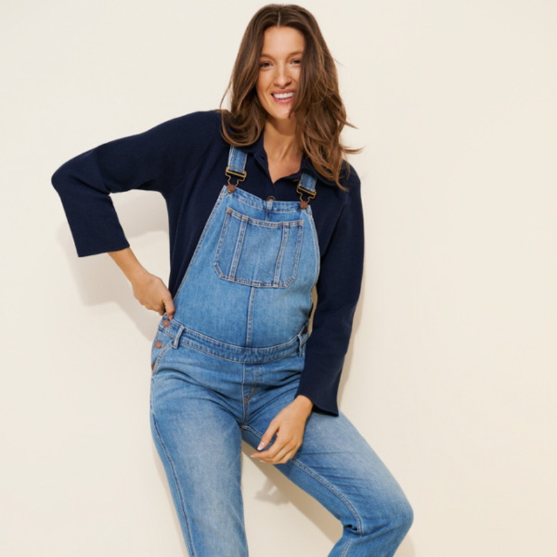 Maternity The Denim Overalls