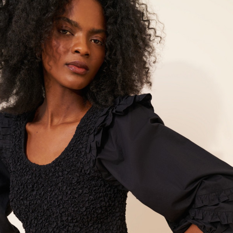 Veronika Balloon Sleeve Blouse