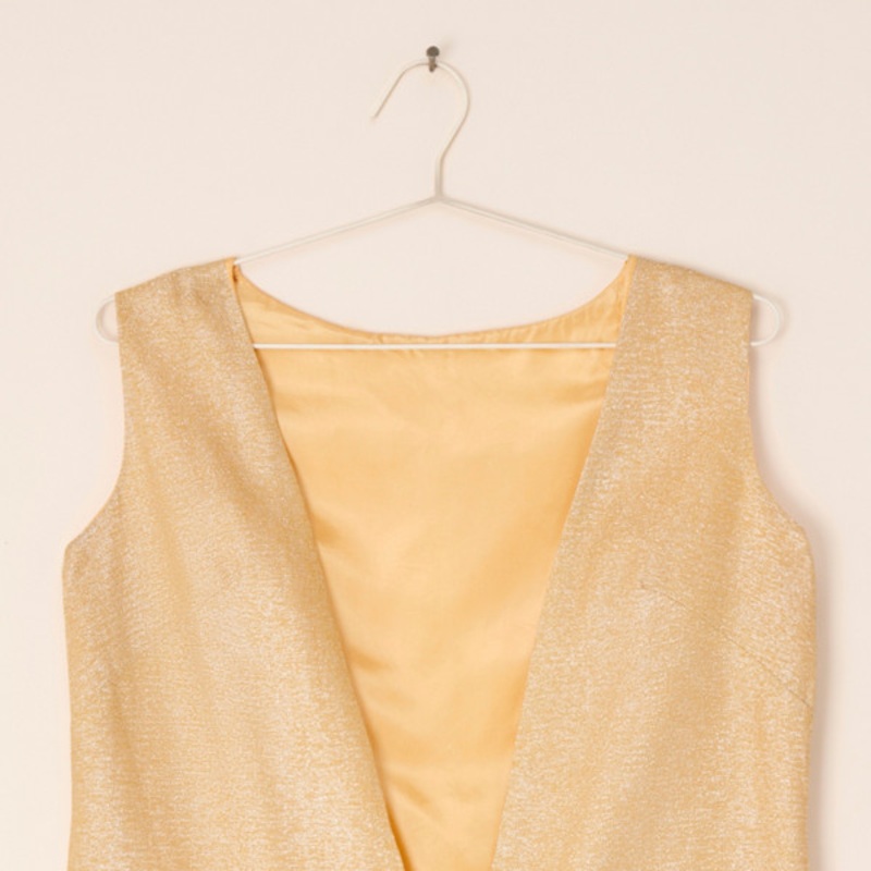 Vintage Bow Back Blouse