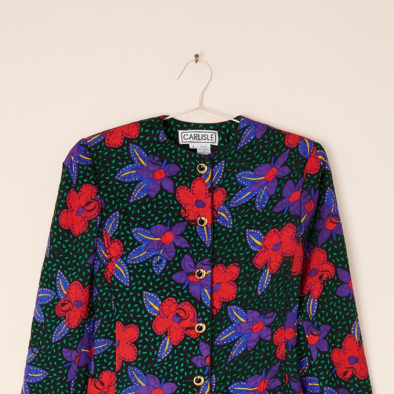 Vintage Carlile Floral Jacket