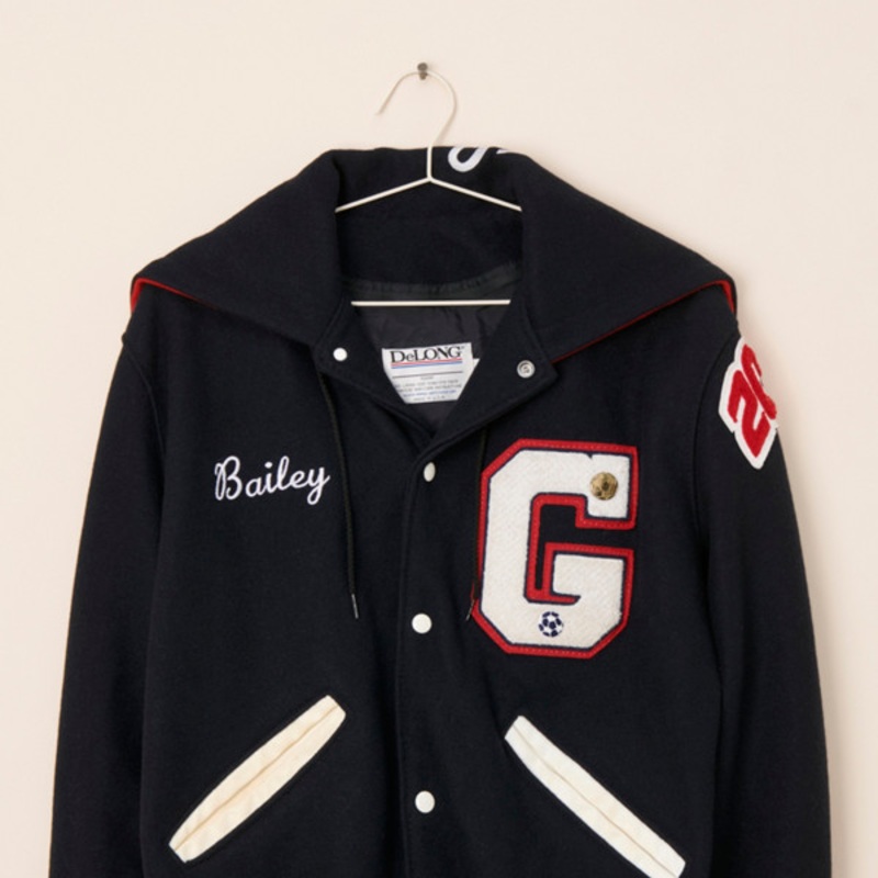 Vintage Lady Crusaders Varsity Jacket