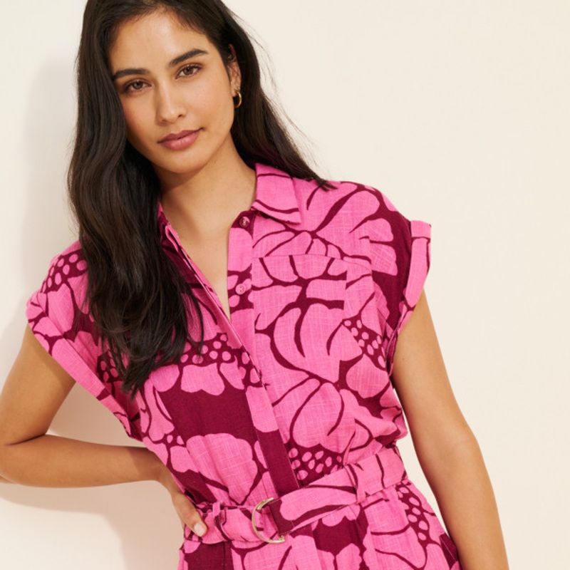 Persephone Short Sleeve Romper