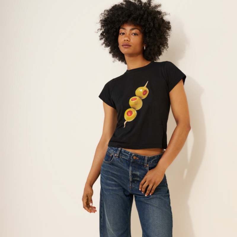 Darted Barrel Leg Jeans