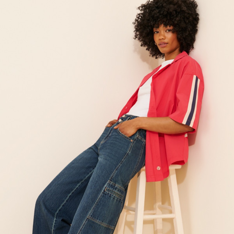 Cargo Extra Wide-Leg Jeans