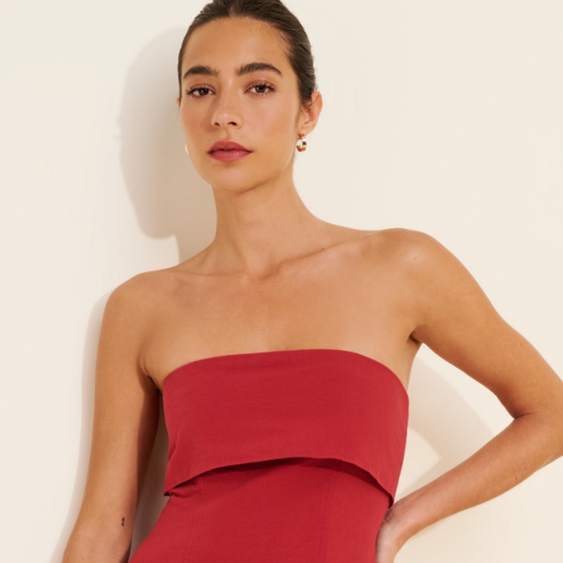 Abigail Strapless Top