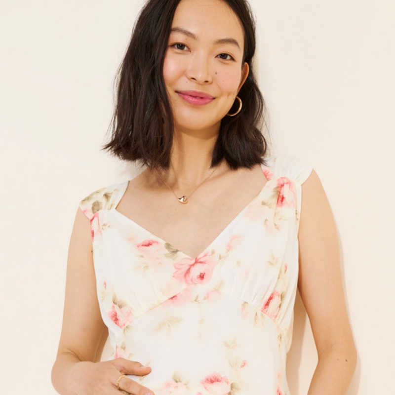 Maternity Printed Tank