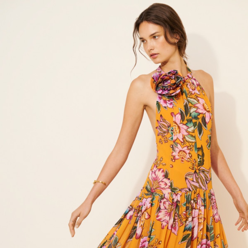 Wonderful Bouquet Maxi Dress