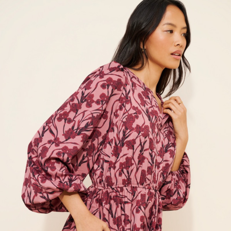 A-Line Mini Shirt Dress