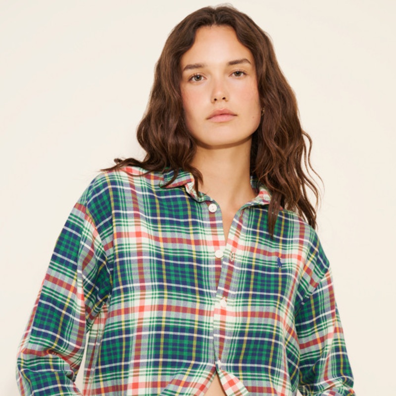 Classic Fit Plaid Buttondown
