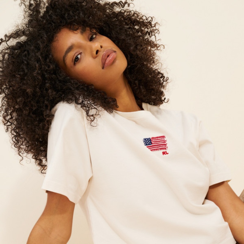 Embroidered Jersey Tee