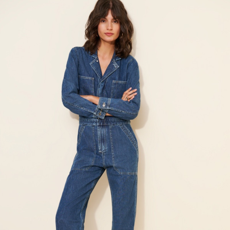 Shoreditch Denim Jumpsuit
