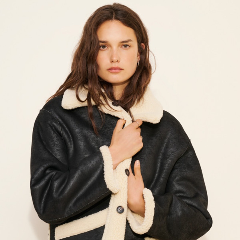 Unisex Reversible Shearling Coat