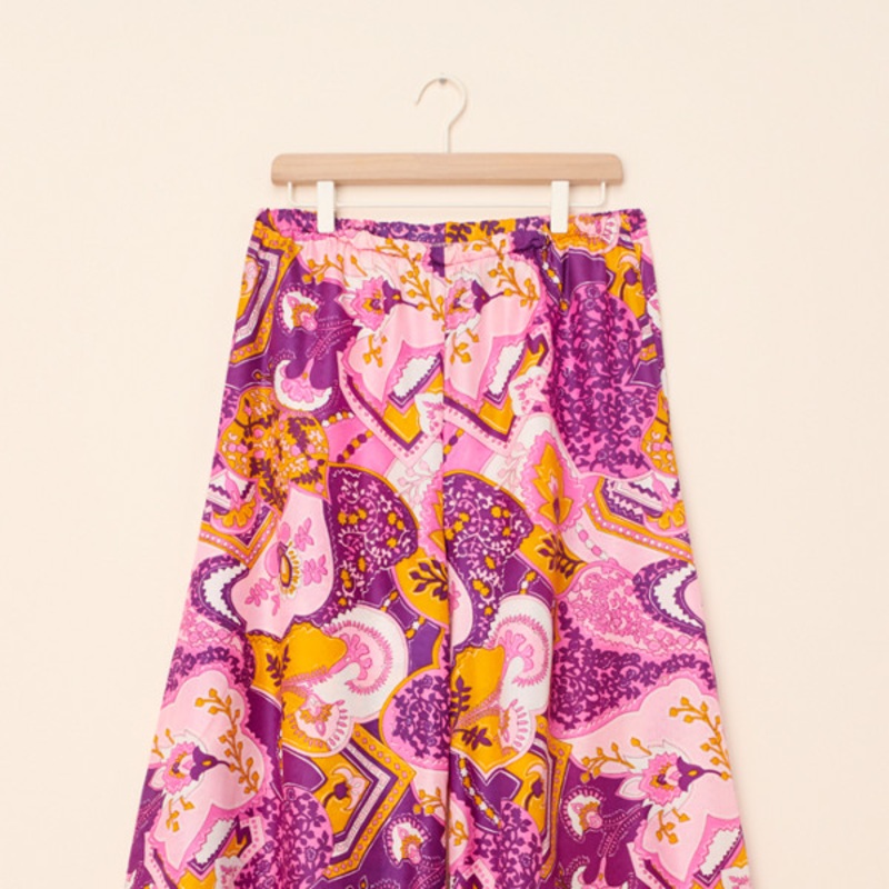 Vintage Geo Floral Pants