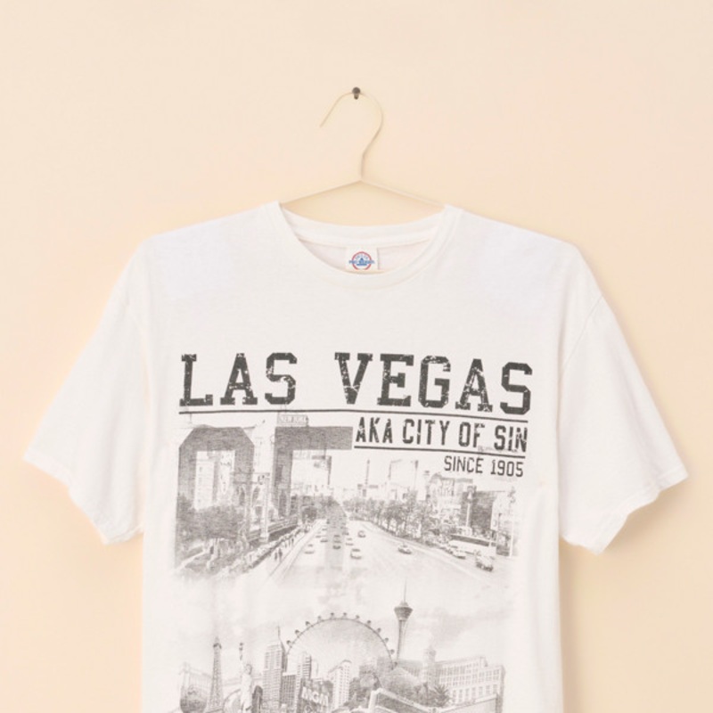 Vintage Las Vegas City Of Sin Tee