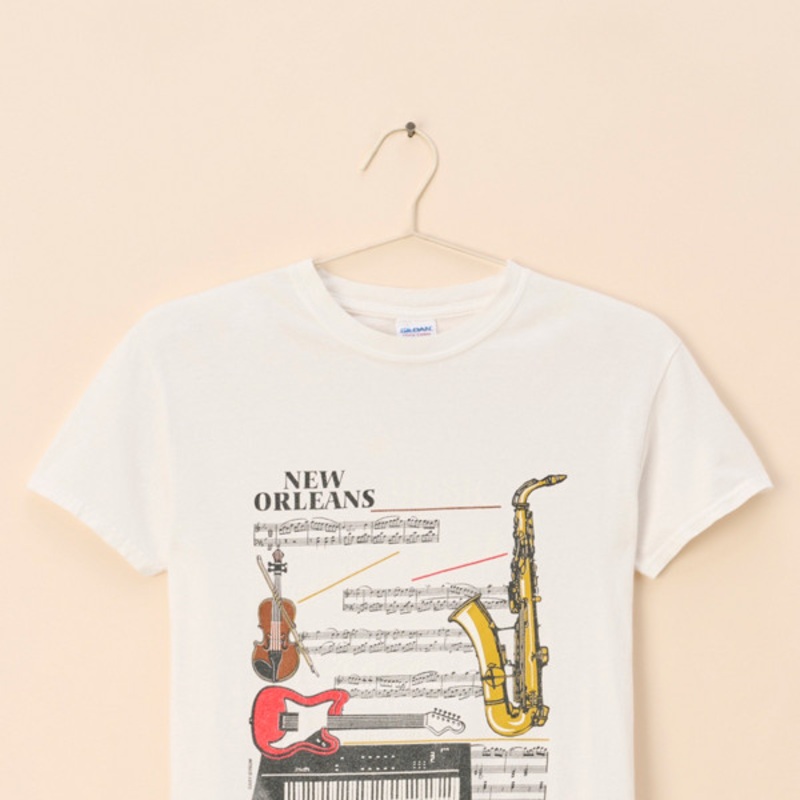 Vintage New Orleans Music Tee