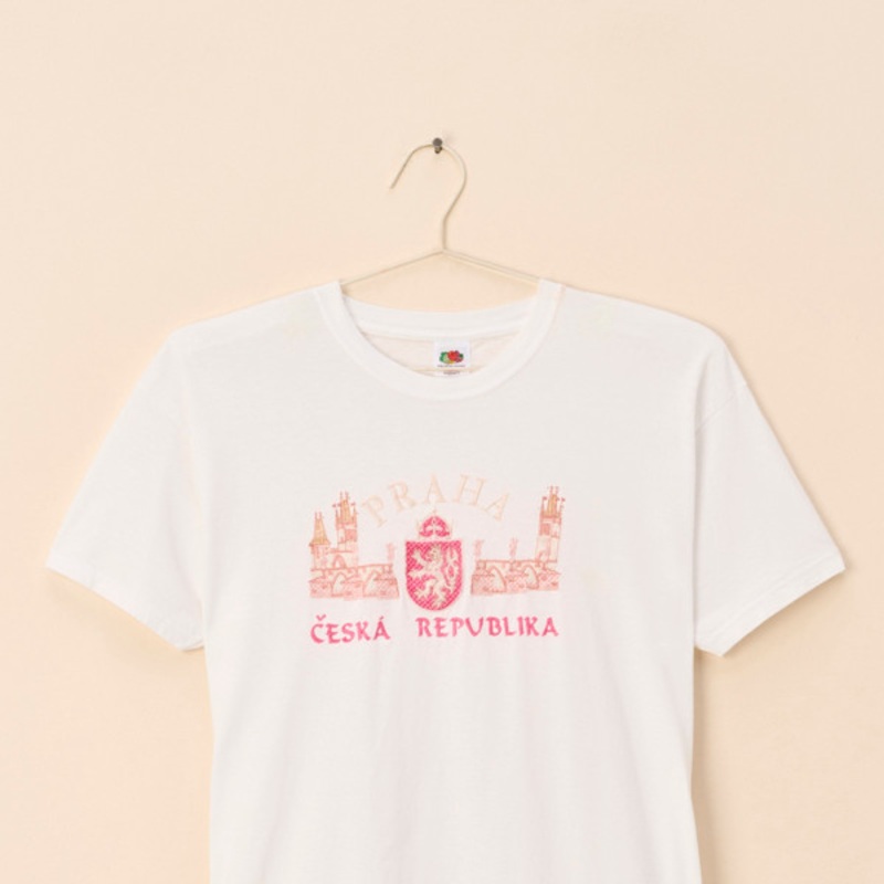 Vintage Praha Ceska Republika Tee