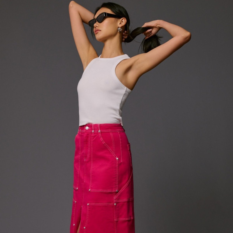 Carpenter Maxi Skirt
