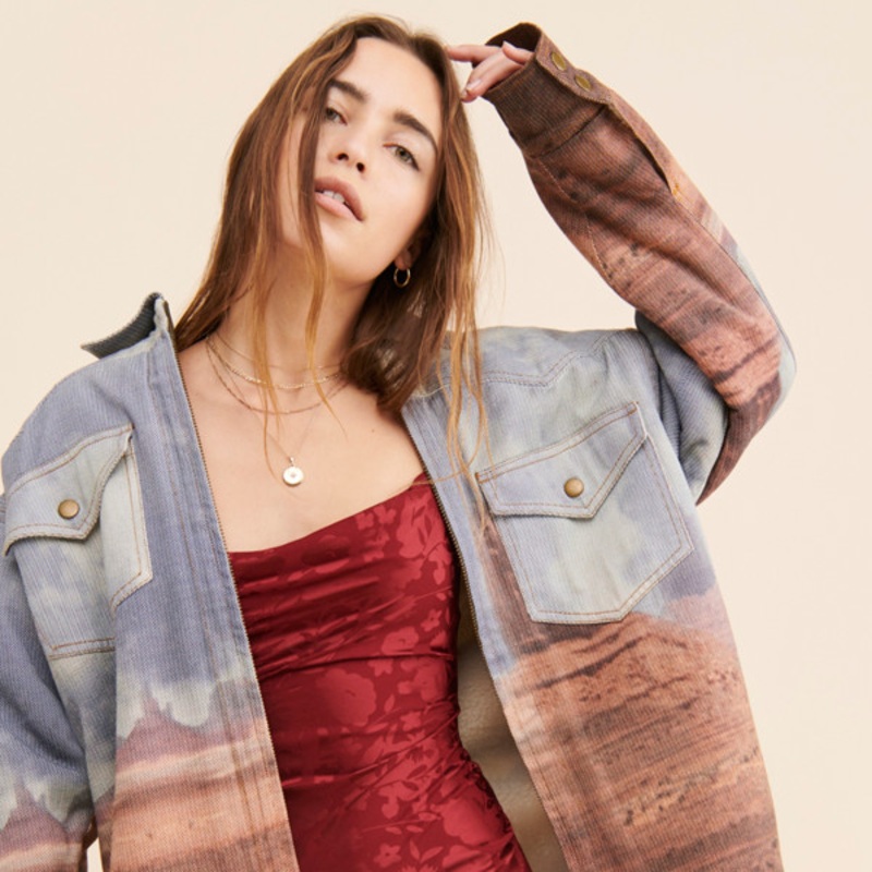 Rayne Twill Boyfriend Shirt Jacket