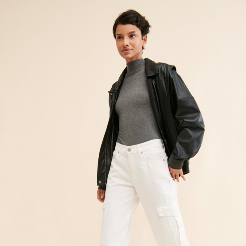 Cargo High-Rise Jeans