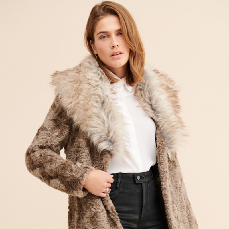 Elixir Faux Fur Coat