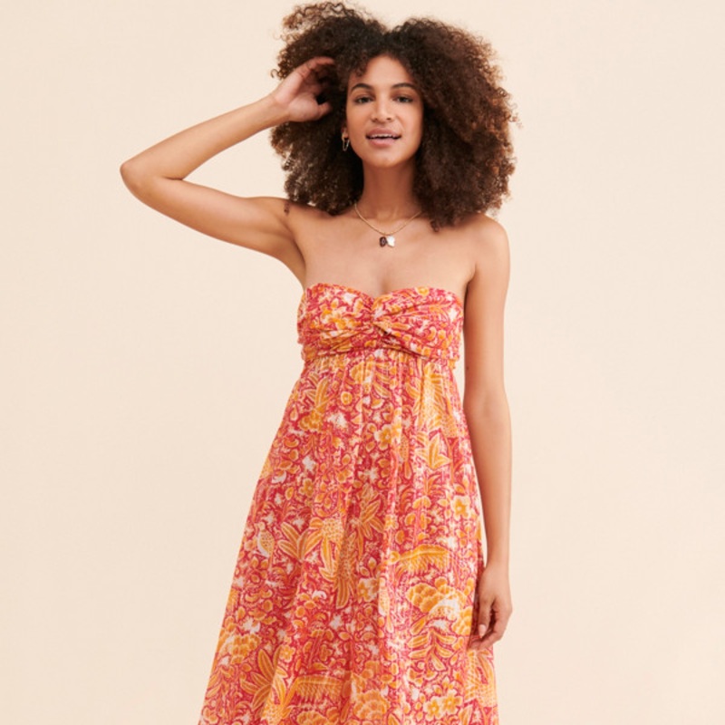 Harem Strapless Jumpsuit