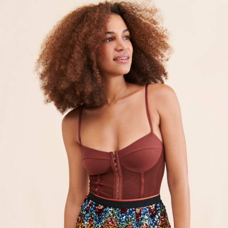 Zig-Zag Sequined Mini Skirt