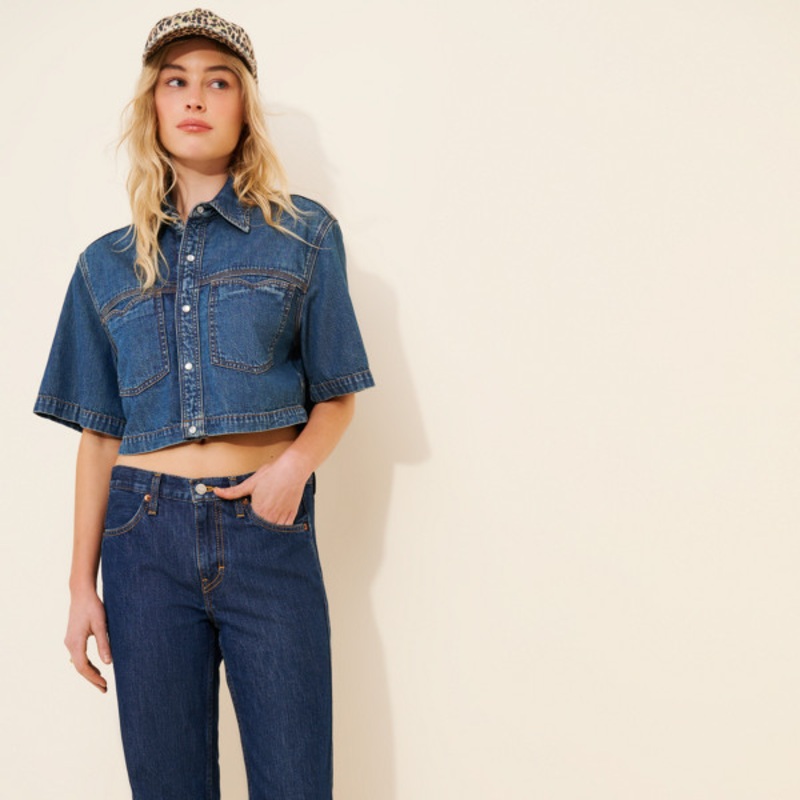 The Californian Low-Rise Wide-Leg Jeans