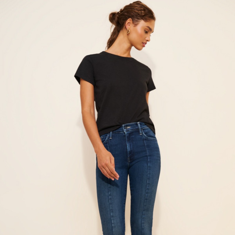 The Insider Skimp Pointy Fray Bootcut Jeans