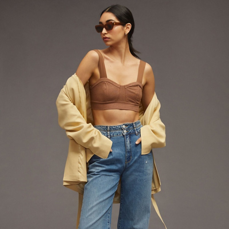 The Joey High-Rise Double Waistband Jeans