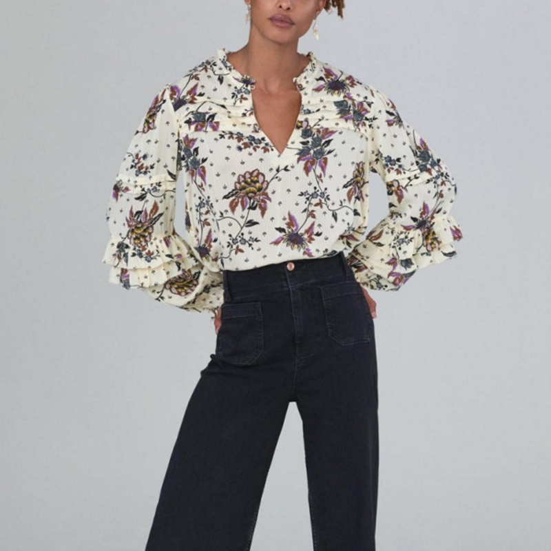 The Skipper High Rise Wide Leg Jeans