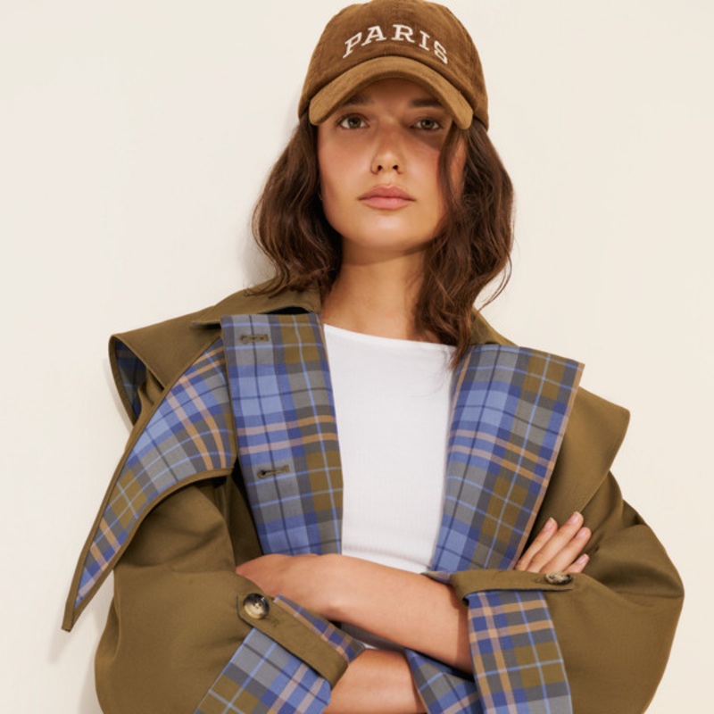 Jerry Crop Trench Coat