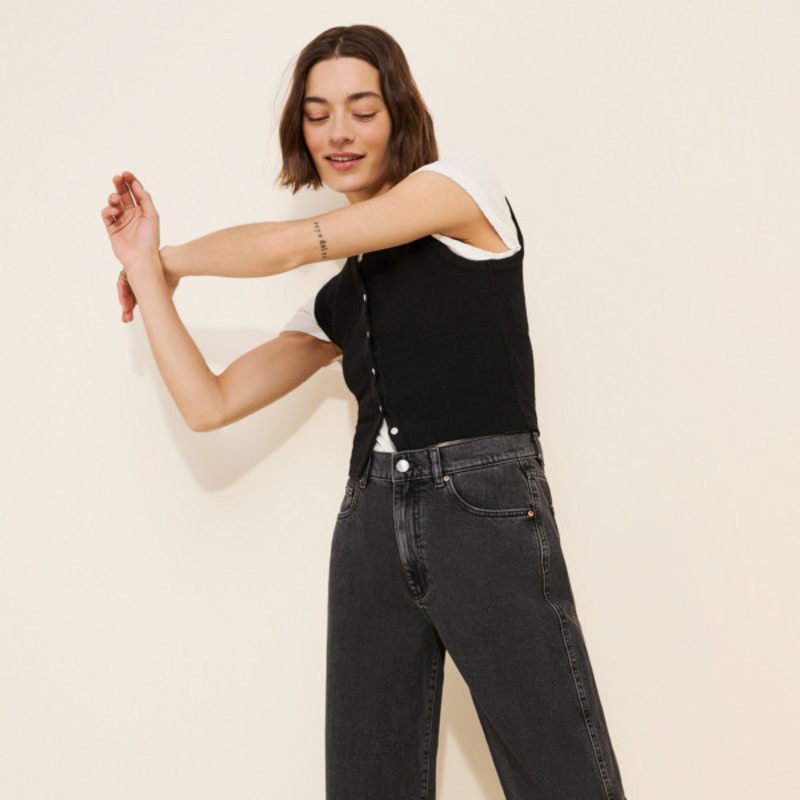 Taylor Ankle Barrel Leg Jeans