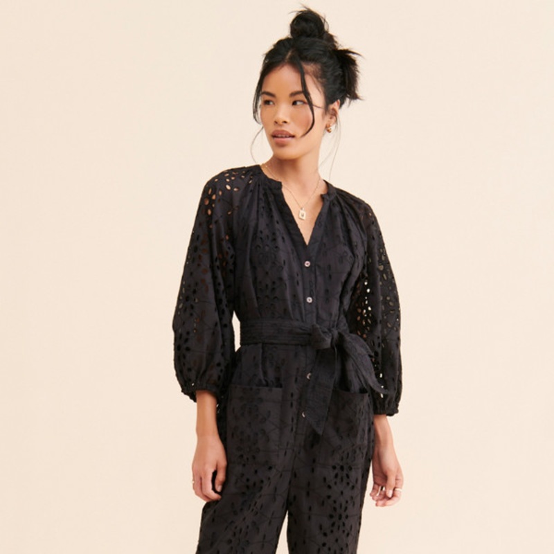 Penelope Eyelet Jumpsuit