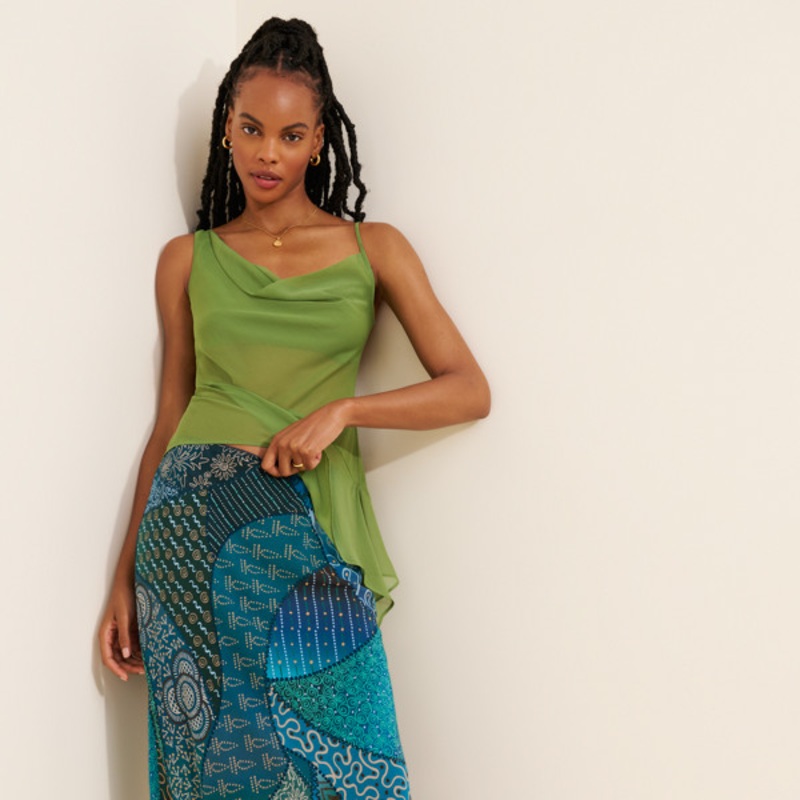 Ardith Slip Midi Skirt