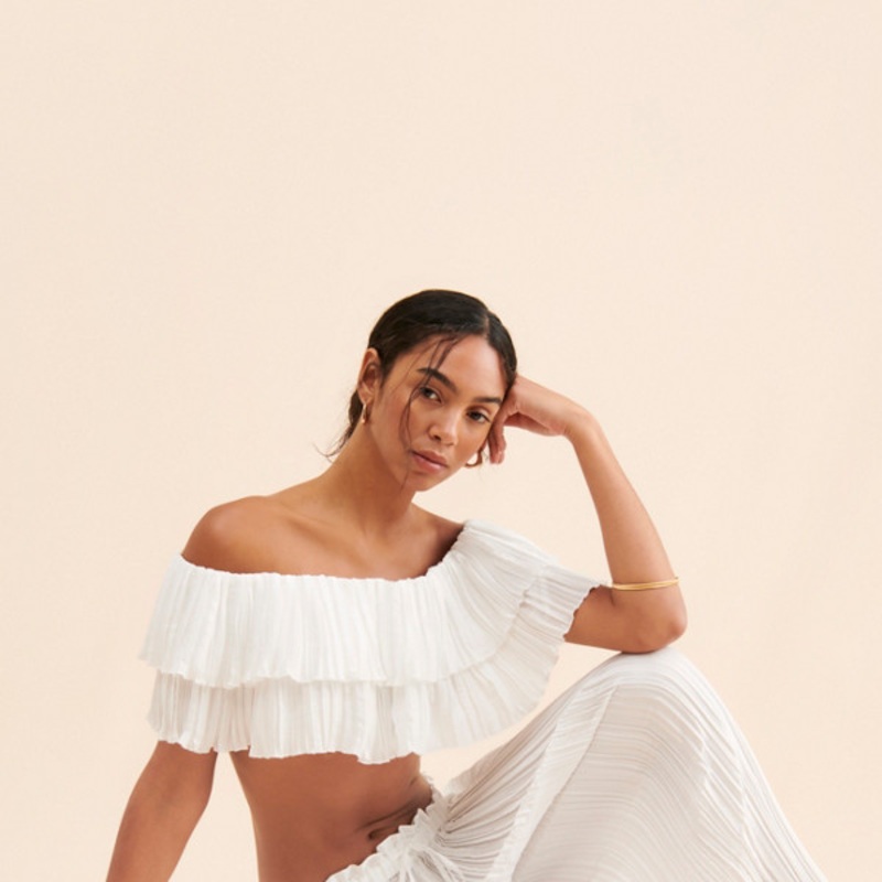 Summer Pliss Straight Leg Pants