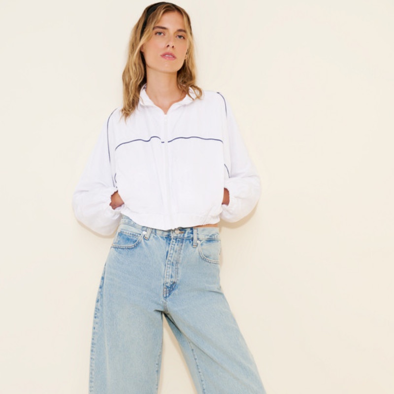 The Bubble Crop Jeans