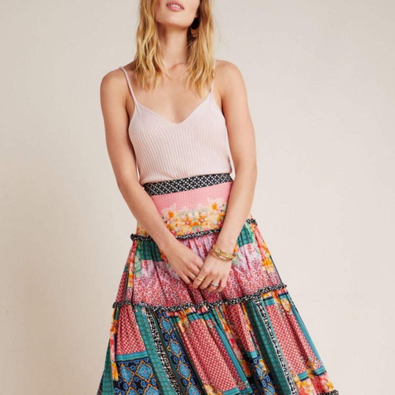 Celina Tiered Maxi Skirt